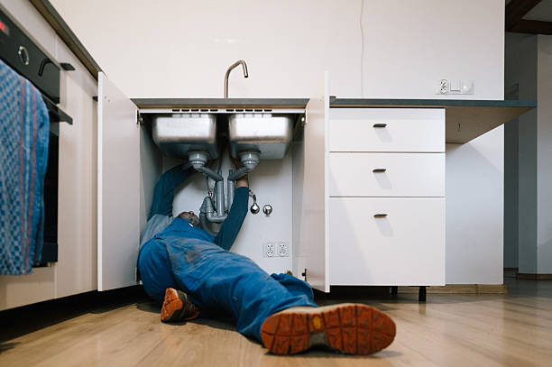 Professional Drain Cleaning technician working in Margaretville, NY